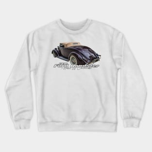 1936 Ford Roadster Model 68 Convertible Crewneck Sweatshirt